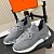 Текстильные кроссовки Hermes lift slip-on