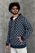 Двусторонняя кофта Gucci GG monogram - Navy