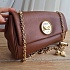 Кожаная сумка Chloe 28x17 см
