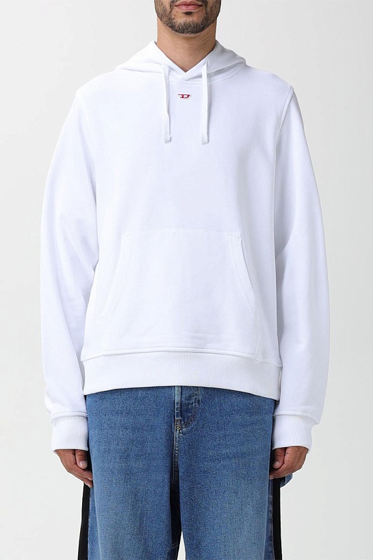 Мужское худи Diesel S-Ginn-Hood-D - White