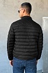 Мужская чёрная куртка Moncler Benamou