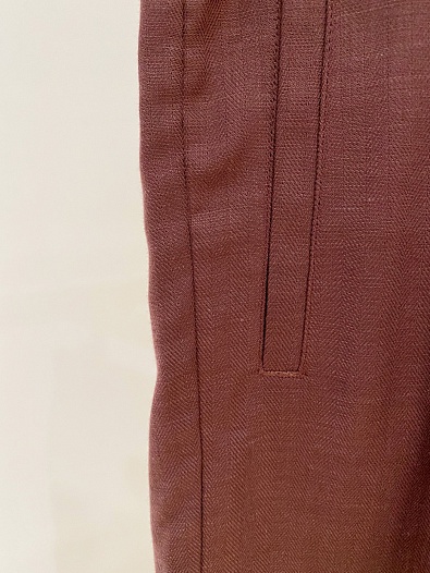 Шорты бордового цвета Zegna premium   