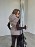 Женский бежевый жилет Prada premium