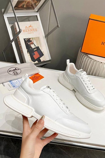 Мужские кроссовки Hermes Drift - White   