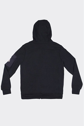 Мужская куртка Moncler тёмно-синего цвета   