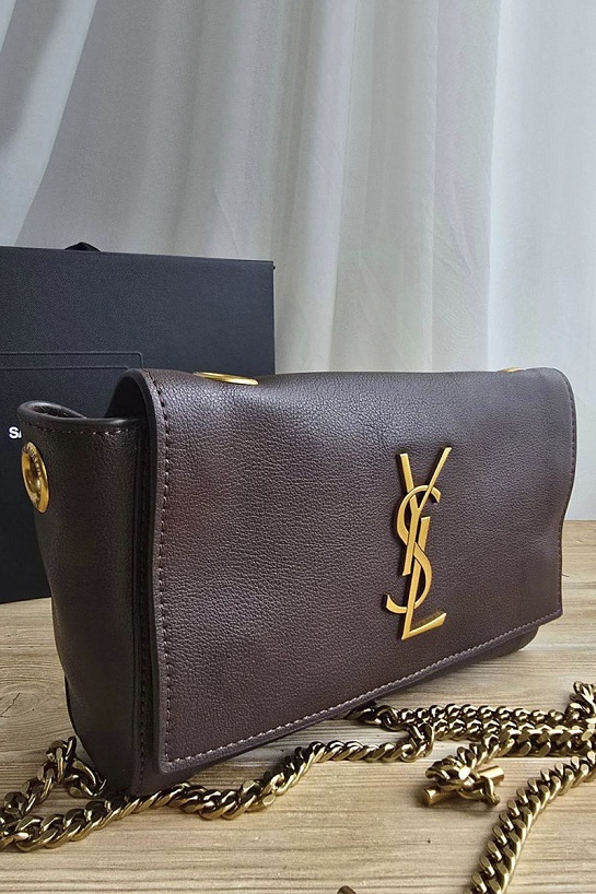 Кожаная сумка Yves Saint Laurent Kate 25x14 см
