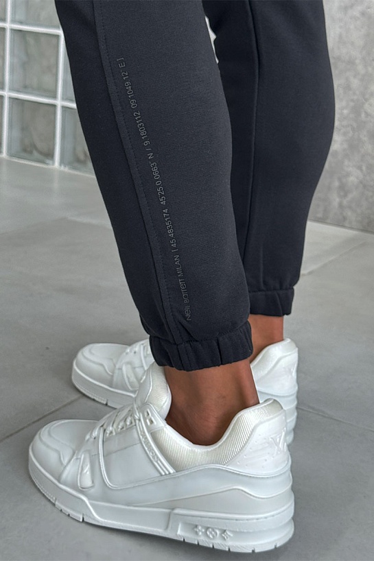 Мужские чёрные джоггеры Neil Barrett