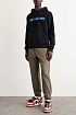 Чёрное худи Off-White Metal Arrow logo-print