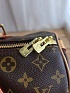 Кожаная сумка Louis Vuitton Speedy Bandouliere 30x20 см