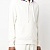 Белая кофта на молнии Moncler striped logo