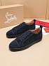 Замшевые кроссовки Christian Louboutin Louis Junior