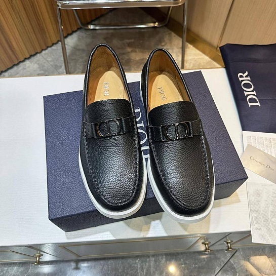 Мужские кожаные лоферы Dior