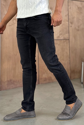 Мужские чёрные джинсы Lacoste   