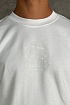 Мужской белый свитшот Burberry logo-embroidered