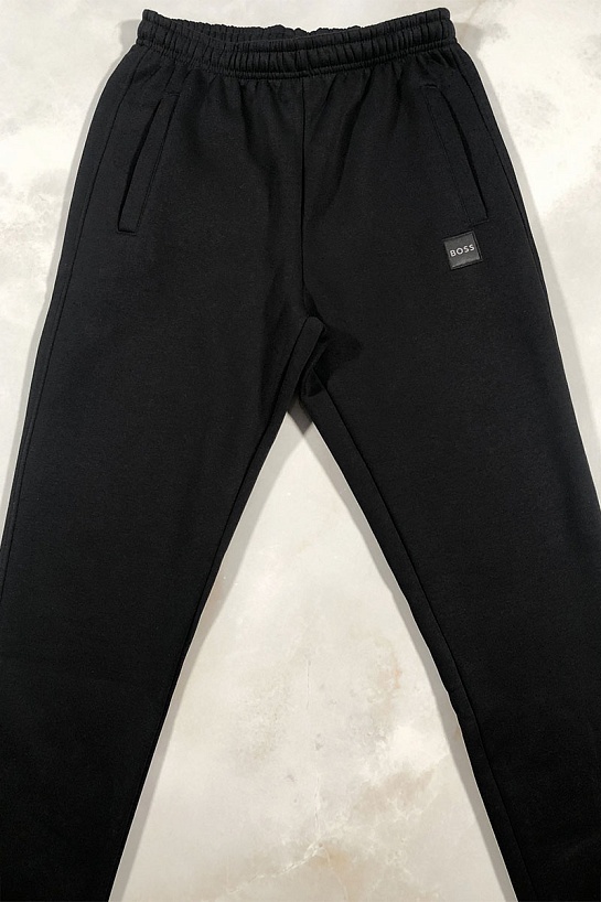 Утеплённые штаны на флисе Hugo Boss - Black