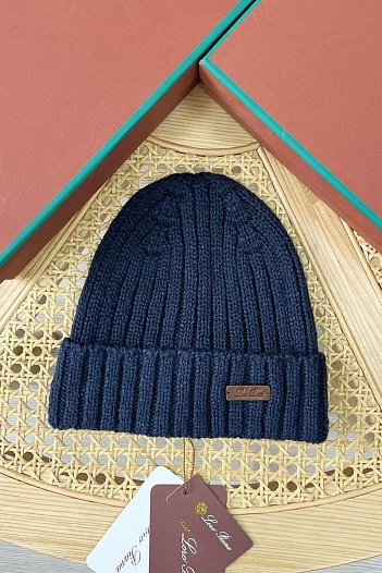 Мужская шапка Loro Piana Niseko Premium - Blue   