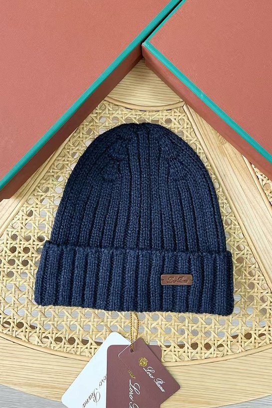 Мужская шапка Loro Piana Niseko Premium - Blue