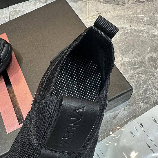 Мужские текстильные кроссовки Ermenegildo Zegna