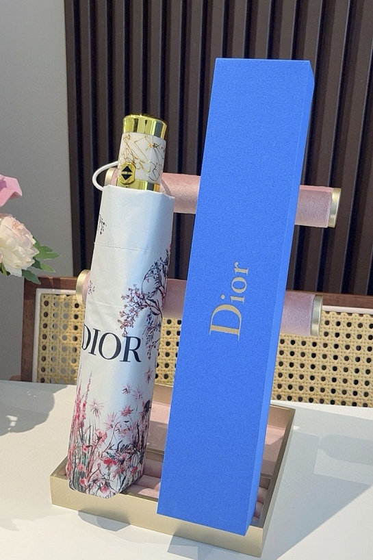 Складной зонт Dior Floral premium