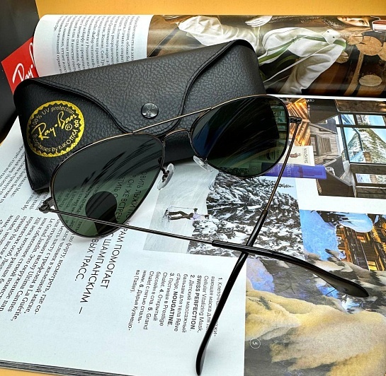 Солнцезащитные очки Ray-Ban Aviator Large Metal