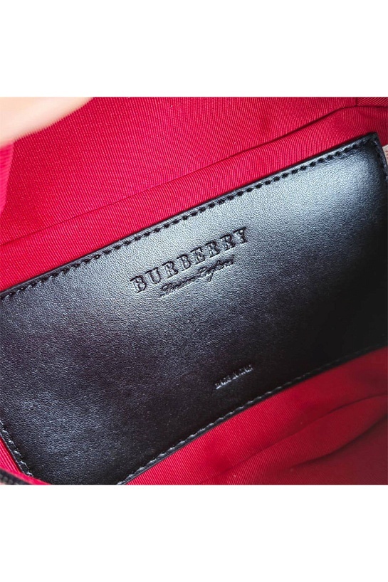 Сумка на пояс Burberry Check 28x14 см
