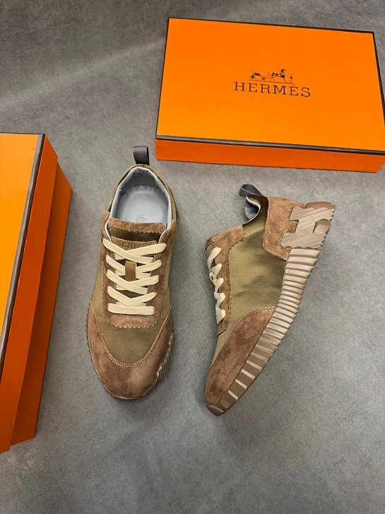 Мужские кроссовки Hermes Bouncing - Khaki