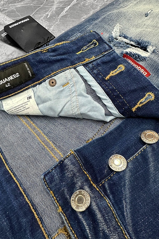 Мужские джинсовые шорты Dsquared2 Dean Caten
