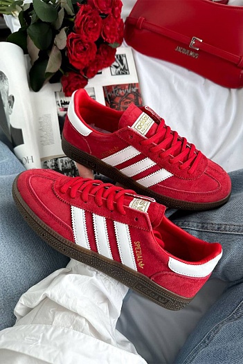 Кроссовки Adidas Handball Spezial - Red   