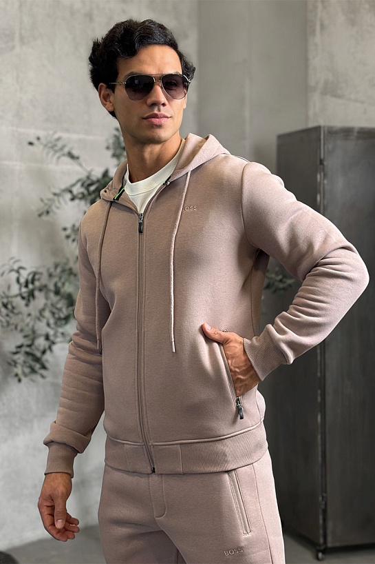 Утеплённая кофта на флисе Hugo Boss