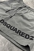 Мужские серые шорты Dsquared2