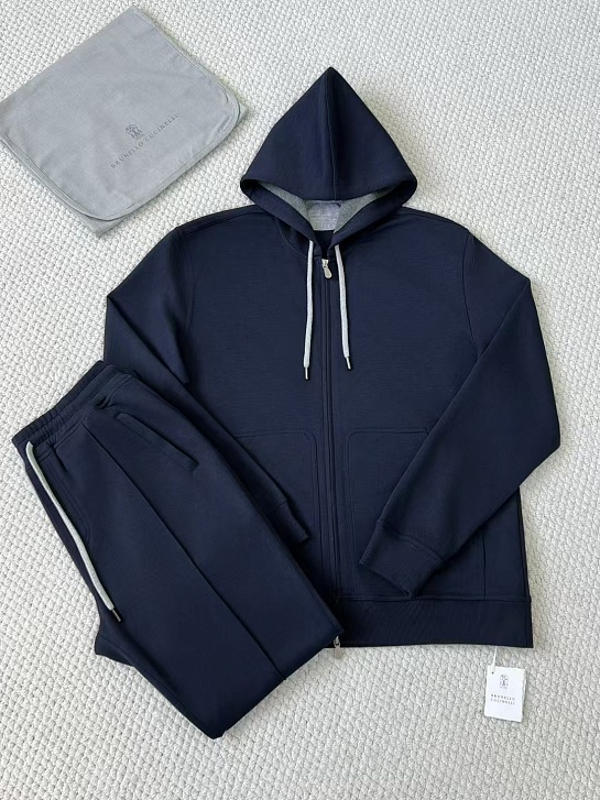 Спортивный костюм Brunello Cucinelli Premium - Navy