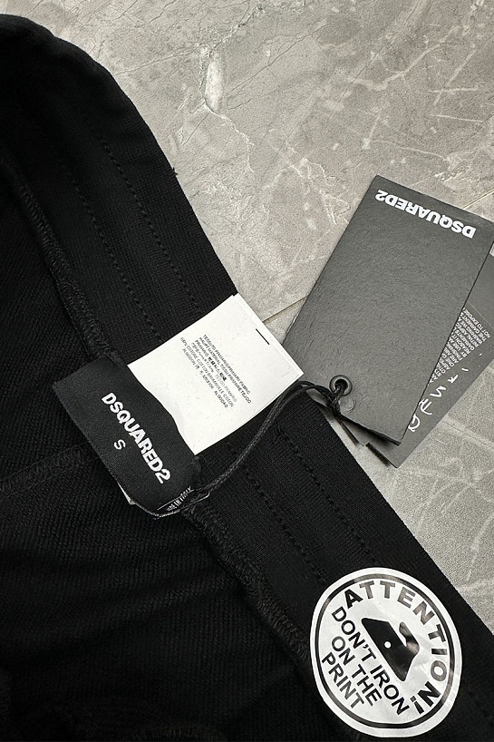 Мужские шорты Dsquared2 "ICON" - Black