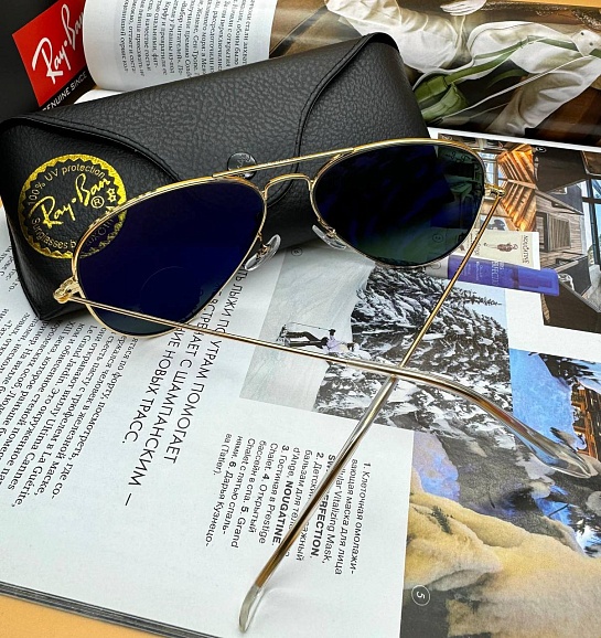Солнцезащитные очки Ray-Ban Aviator Large Metal
