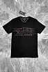 Футболка чёрного цвета Hugo Boss logo-applique