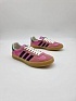 Женские кроссовки Gucci x Adidas Gazelle Collaboration - Pink