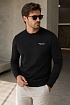 Мужской чёрный свитшот Armani Exchange