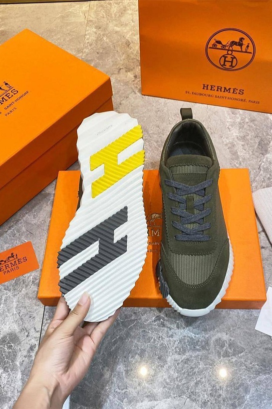Мужские кроссовки Hermes Bouncing - Khaki