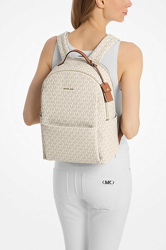 Кожаный рюкзак Michael Kors 40x28 см