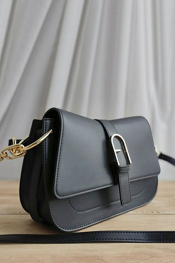 Кожаная сумка Furla Flow Mini 25x18 см   