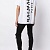 Футболка белого цвета Balmain Paris logo-print