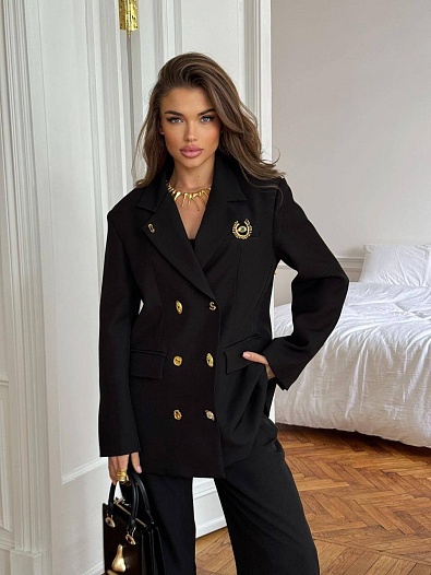 Женский костюм Schiaparelli premium - Black   