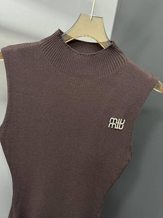 Женское платье MIU MIU premium - Brown