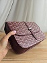 Кожаная сумка Goyard Belvedere MM 27x21 см