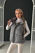 Женская серая жилетка Loro Piana
