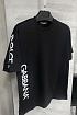 Мужская чёрная футболка Dolce & Gabbana logo-print