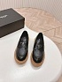 Женские кожаные лоферы Prada Premium - Black