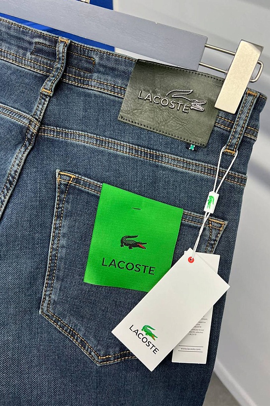 Мужские синие джинсы Lacoste