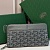 Кожаное портмоне Goyard Matignon GM premium 20x11x2.3 см