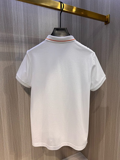 Мужское поло Hermes Premium - White   