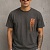 Мужская футболка Amiri Spray Paint Ma Tee - Grey